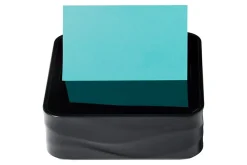 Post-it® Note Dispenser, 3 x 3 in, 1 Dispenser, 1 Pad, 45 Sheets/Pad, Black Dispenser, Sticky Notes Holder for Desk, Classroom or Office Supplies