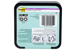 Post-it® Note Dispenser, 3 x 3 in, 1 Dispenser, 1 Pad, 45 Sheets/Pad, Black Dispenser, Sticky Notes Holder for Desk, Classroom or Office Supplies