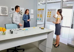 Post-it® Note Dispenser, 3 x 3 in, 1 Dispenser, 1 Pad, 45 Sheets/Pad, Black Base Clear Top, Sticky Notes Holder for Desk, Classroom or Office Supplies
