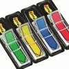Post-it® Notes Arrow Flags, 1/2", Assorted Primary Colors, 24 Flags Per Pad, Pack Of 4 Pads