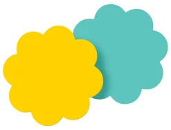 Post-it® Notes, Designer Memo Cube, 3