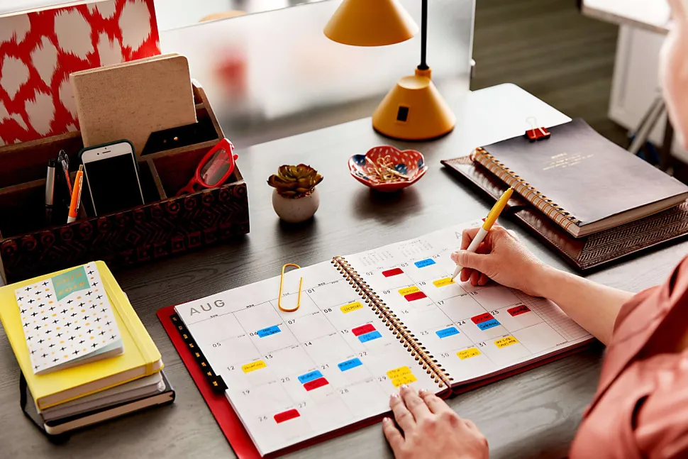 Post-it® Notes Flags, With Flag Gel Pen, Assorted Primary Colors, 50 Flags Per Pad, Pack Of 4 Pads