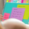 Post-it® Notes Page Markers, 1/2" x 2", Electric Glow Colors, 100 Per Pad, Pack Of 5 Pads