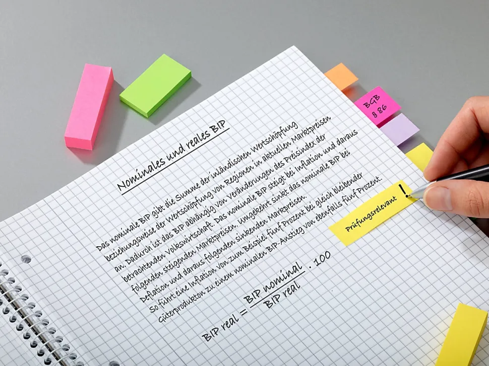 Post-it® Notes Page Markers, 1/2" x 2", Jewel Pop Colors, 100 Per Pad, Pack Of 5 Pads