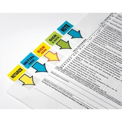 Post-it® Notes Sign & Date Printed Flags, 1