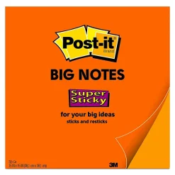 Post-it® Notes Super Sticky Big Notes, 30 Sheets, 15