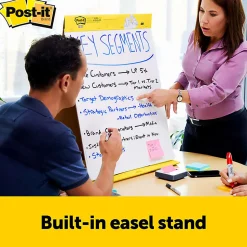Post-it® Notes Super Sticky Dry Erase Easel Pad, 20 in x 23 in, 1 Pad, 20 Sheets/Pad, Great for Virtual Teachers and Students, White