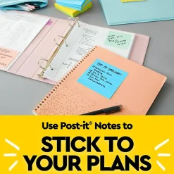 Post-it® Notes, 3 x 3 in, 14 Sticky Note Pads, 100 Sheets/Pad, School Supplies and Office Products, Floral Fantasy