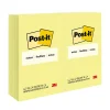 Post-it® Notes, 4 x 6 in, 12 Sticky Note Pads, 100 Sheets/Pad, School Supplies and O?ce Products, The Iconic Canary Yellow Note