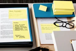 Post-it® Notes, 4 x 6 in, 12 Sticky Note Pads, 100 Sheets/Pad, School Supplies and O?ce Products, The Iconic Canary Yellow Note
