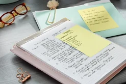 Post-it® Notes, 4 x 6 in, 12 Sticky Note Pads, 100 Sheets/Pad, School Supplies and O?ce Products, The Iconic Canary Yellow Note