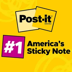 Post-it® Notes, 3 x 3 in, 14 Sticky Note Pads, 100 Sheets/Pad, School Supplies and Office Products, Poptimistic