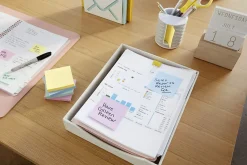 Post-it® Notes, 3 x 3 in, 12 Sticky Note Pads, 100 Sheets/Pad, School Supplies and Office Products, The Iconic Canary Yellow Note