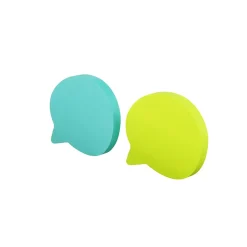 Post-it® Notes , 2.6 x 2.6 in, 2 Thought Bubble Shaped Sticky Note Pads, 75 Sheets/Pad, School Supplies and Office Products