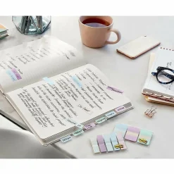 Post-it® Pastel Color Tabs - 12 Tab(s)/Set - 1