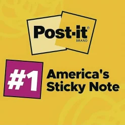 Post-it® Pop Up Notes, 3 x 3 in, 18 Sticky Note Pads, 100 Sheets/Pad, School Supplies and Office Products, Accordion Sticky Notes, Poptimistic