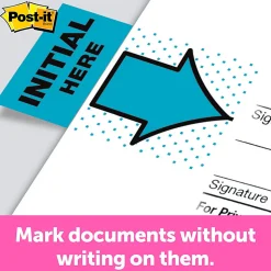 Post-it® Printed Flags, 