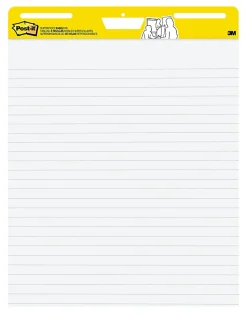 Post-it Super Sticky Easel Pad, 25 in x 30 in, Lined, 30 Sheets Per Pad, 561WLSS