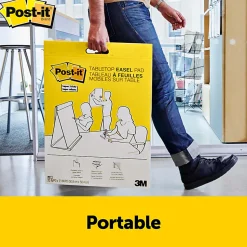 Post-it® Super Sticky Easel Pad, 20 in x 23 in, 1 Pad, 20 Sheets/Pad, White, 563PRL6