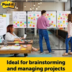 Post-it® Super Sticky Easel Pads, 25" x 30", 8 Pads, 30 Sheets/Pad, School Supplies for Classrooms, White, 559VAD8PK