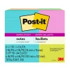 Post-it® Super Sticky Notes, Assorted Sizes, 9 Lined and Unlined Pads, 90 Sheets/Pad, 2X the Sticking Power, School and Office Supplies