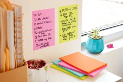 Post-it® Super Sticky Notes, Assorted Sizes, 9 Lined and Unlined Pads, 90 Sheets/Pad, 2X the Sticking Power, School and Office Supplies
