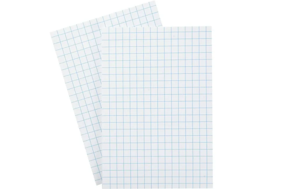 Post-it® Super Sticky Notes, 4 x 6 in, 2 Grid Lined Sticky Note Pads, 50 Sheets/Pad, 2X the Sticking Power, School and Office Supplies