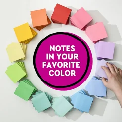 Post-it® Super Sticky Notes, 3 x 3 in, 5 Sticky Note Pads, 90 Sheets/Pad, 2X the Sticking Power, School Supplies and Office Products, Neon Orange
