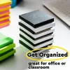 Post-it® Super Sticky Notes, 3 x 3 in, 5 Sticky Note Pads, 90 Sheets/Pad, School Supplies and Office Products, Notes for Vertical Surfaces, Sunnyside