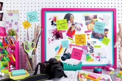 Post-it® Super Sticky Notes, 3 x 3 in, 12 Pads, 90 Sheets/Pad, 2X the Sticking Power, Clean Removal, Assorted Colors