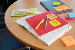 Post-it® Super Sticky Notes, 3 x 3 in, 12 Pads, 90 Sheets/Pad, 2X the Sticking Power, Clean Removal, Assorted Colors