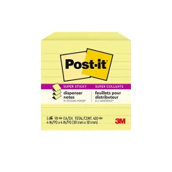 Post-it® Super Sticky Pop Up Notes, 3 x 3 in, 10 Sticky Note Pads, 90 Sheets/Pad, 2X the Sticking Power, School and Office Supplies, Canary Yellow
