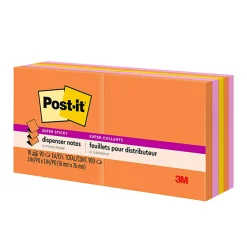 Post-it® Super Sticky Pop Up Notes, 3 x 3 in, 10 Sticky Note Pads, 90 Sheets/Pad, 2X the Sticking Power, School and Office Supplies, Energy Boost
