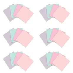 Post-it® Super Sticky 100% Recycled Paper Notes, 3 x 3 in, 24 Note Pads, 70 Sheets/Pad, 2X the Sticking Power, School Supplies, Wanderlust Pastels