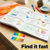 Post-it® Tabs and Flags Combo Pack - Red, Yellow, Blue, Green, Orange - Sticky, Adhesive - 136 / Pack