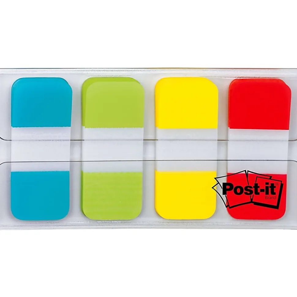Post-it Tabs, .625 in. x 1.5 in., Pack of 40 Tabs