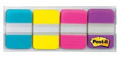 Post-it® Tabs, 1 in. x 1.5 in., 1 Pack, 88 Tabs/Pack, Assorted Colors, Back to School Supplies for Students, Tabs for Textbooks and Notebooks