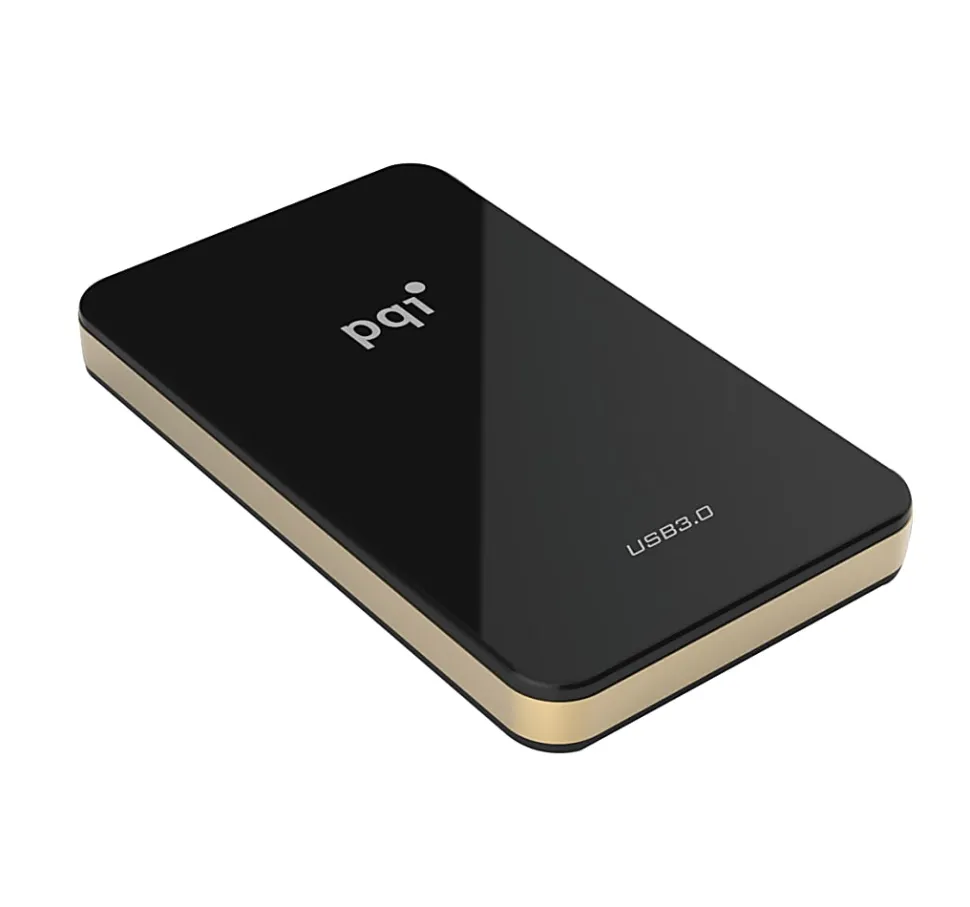 PQI 2TB External Hard Drive, 16MB Cache, USB 3.0, H567V, Black