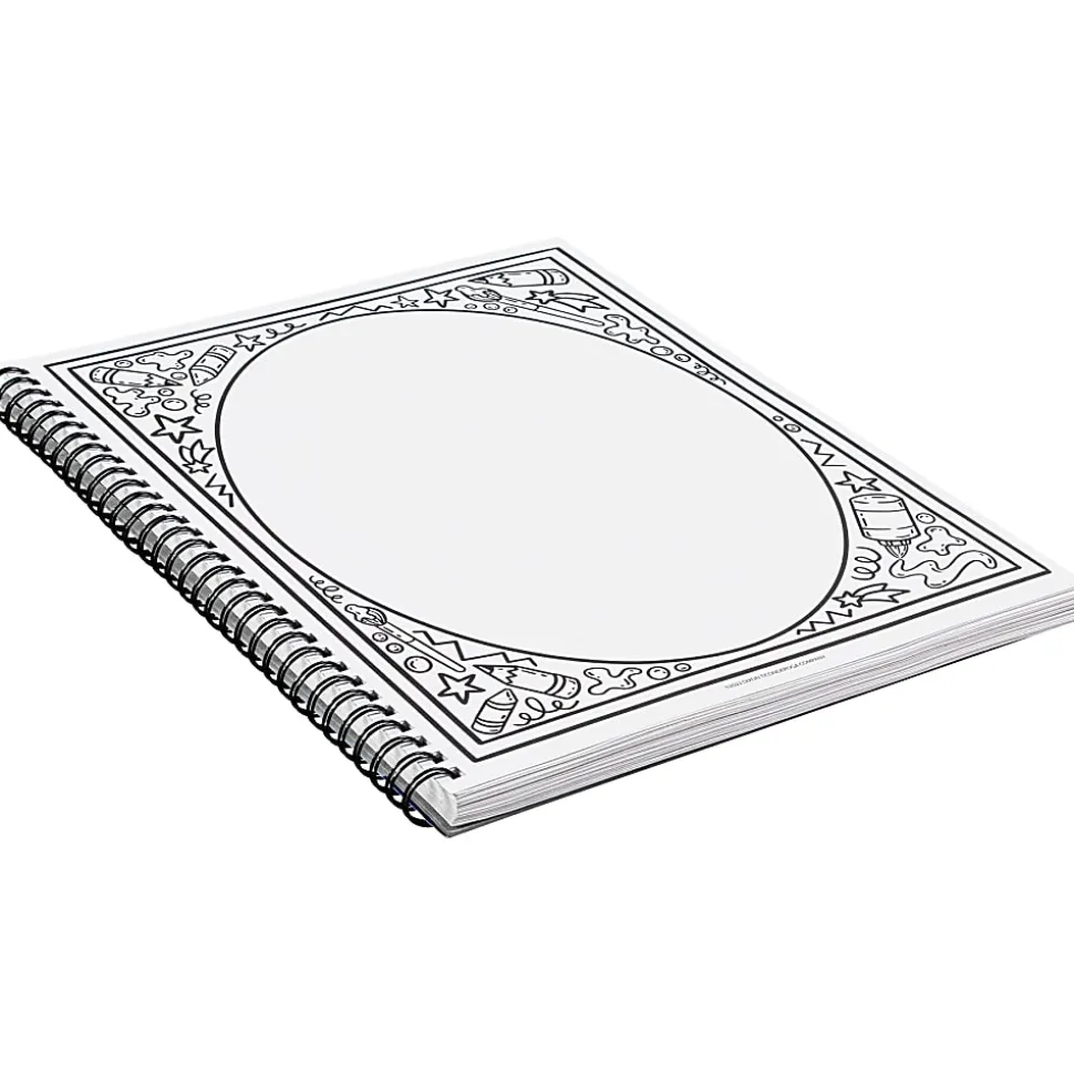 Prang Amazing Artists Sketch Books, 40 Sheets, 8 1/2" x 11", Multicolor, Pack Of 3 Books