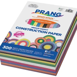 Prang® Smart-Stack™ Medium Weight Construction Paper, 9