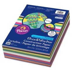 Prang® Smart-Stack™ Medium Weight Construction Paper, 9