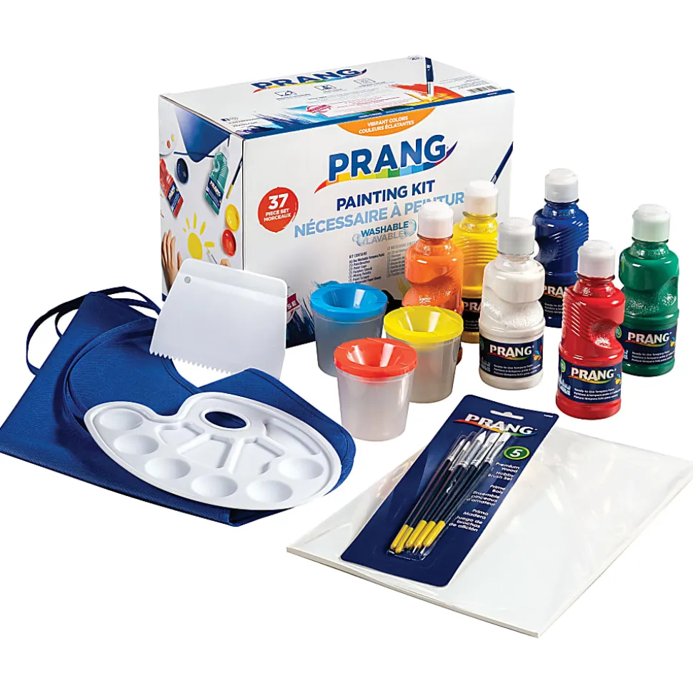 Prang® Washable Tempera Paint Kit, Kit Of 37 Pieces