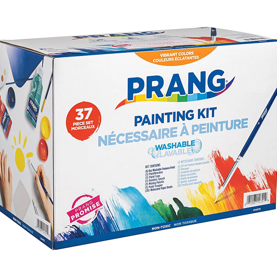 Prang® Washable Tempera Paint Kit, Kit Of 37 Pieces