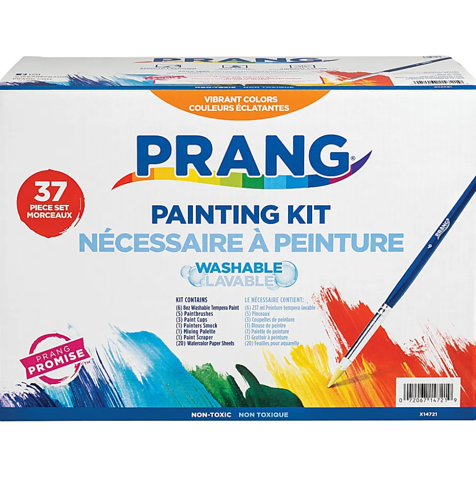 Prang® Washable Tempera Paint Kit, Kit Of 37 Pieces