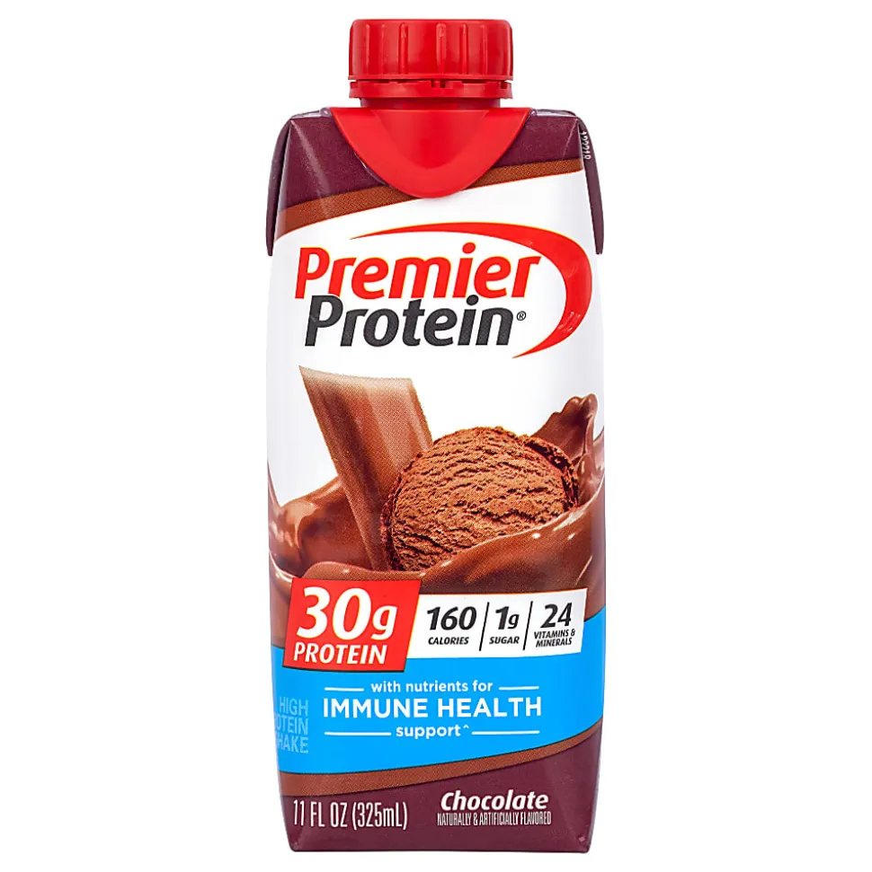 Premier Protein Chocolate Ready to Drink Shakes, 11 Oz, Pack Of 15 Shakes
