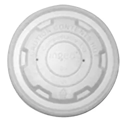 Primeware Lids For 8 Oz Food Containers, Tan, Case Of 500