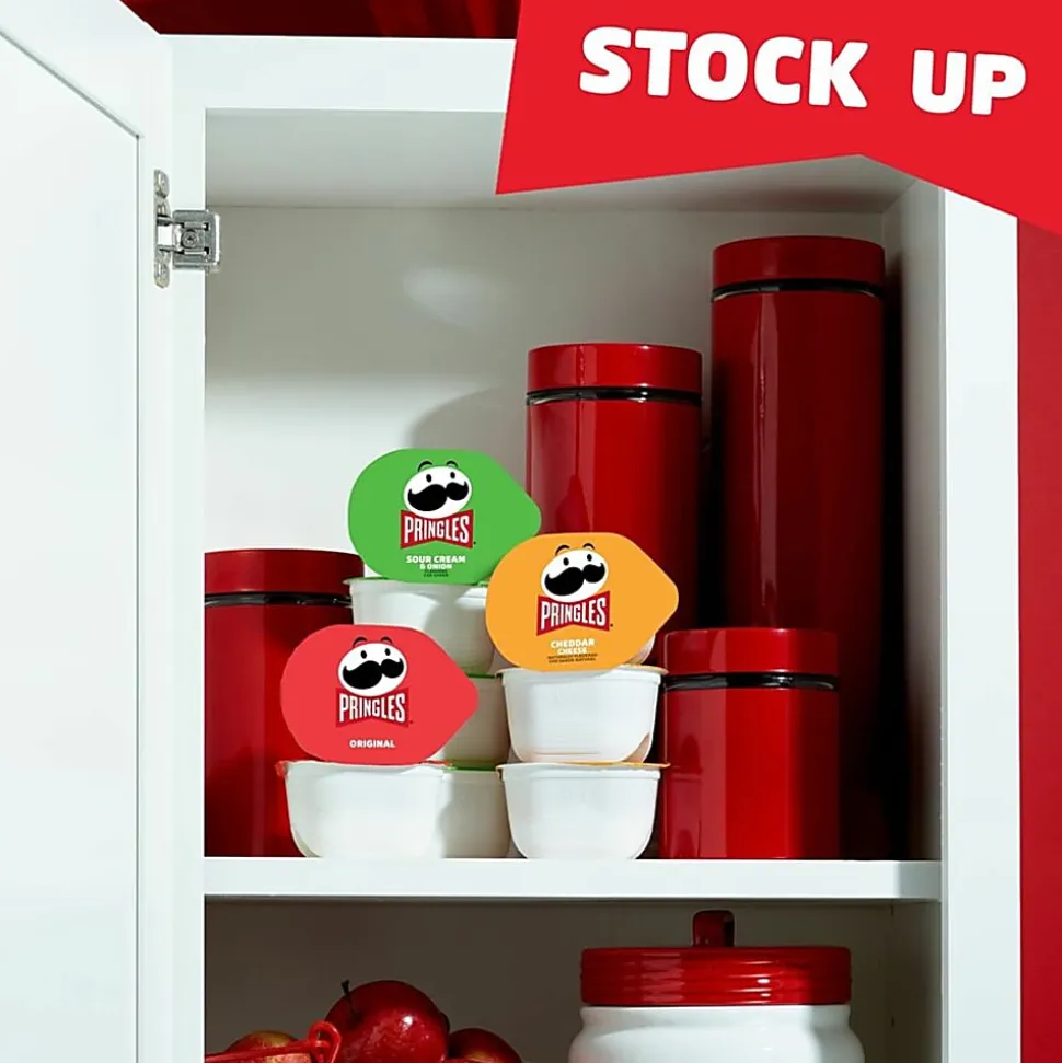 Pringles Crisps Grab ‘N Go Variety Pack, Case Of 48 Containers