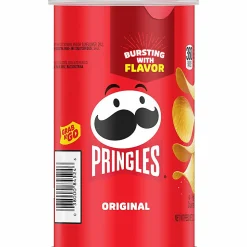Pringles® Original Cans, 2.38 Oz, Carton Of 12 Cans