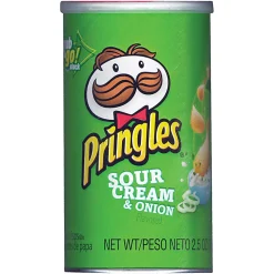 Pringles® Sour Cream & Onion Potato Chips, 2.5 Oz