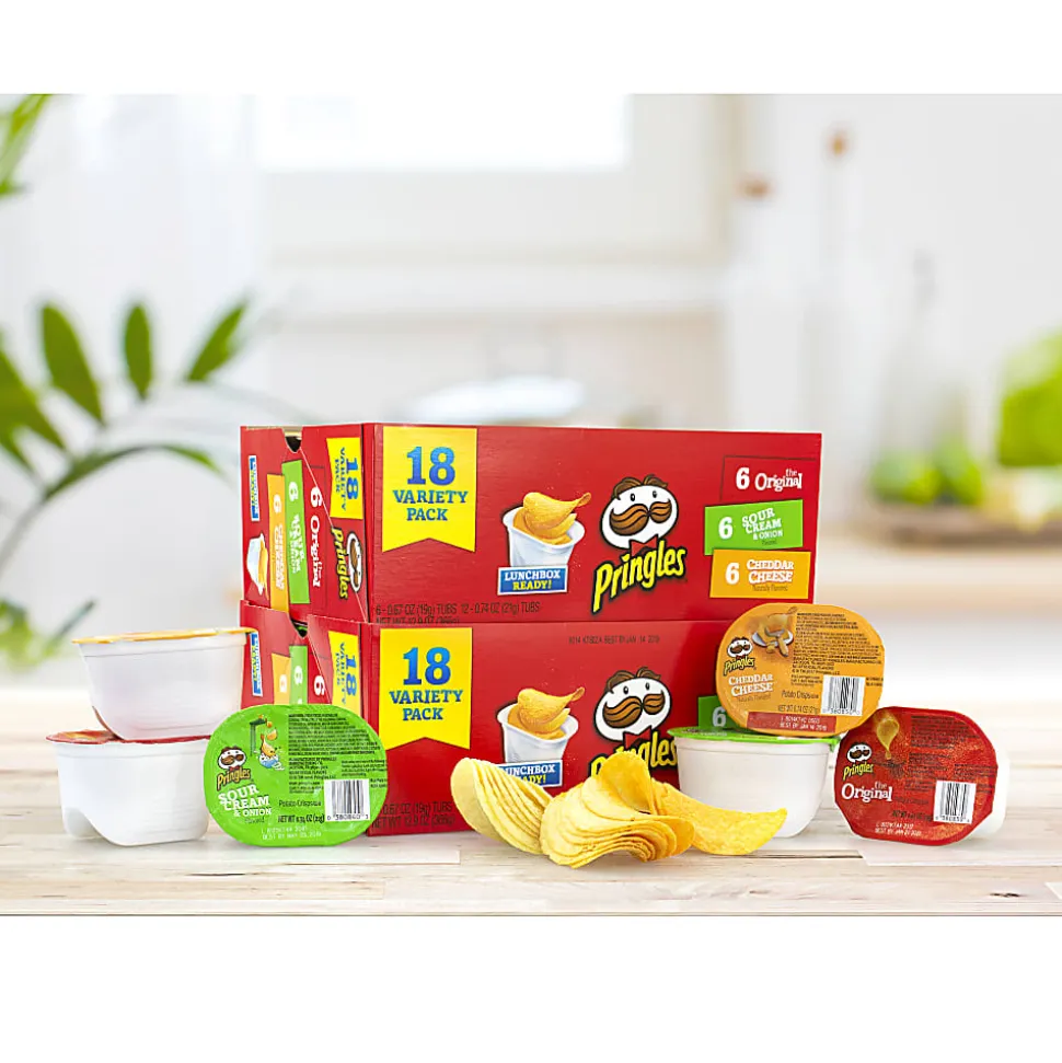 Pringles Variety Pack, Box Of 36